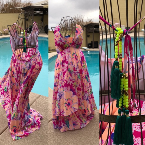 lilly pulitzer gizelle maxi dress